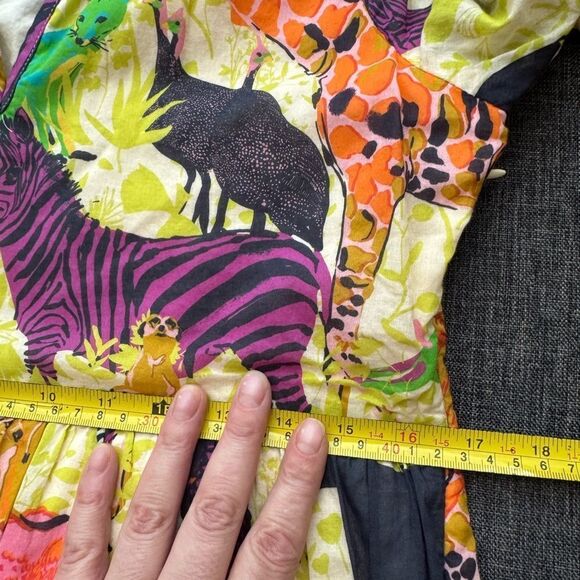 J Crew Tiered Popover Dress in Ratti
Safari Print - Picture 10 of 15